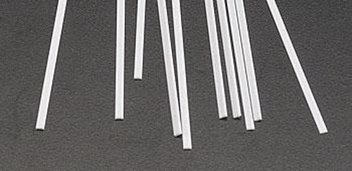 Plastruct 90723 0.060" x 10" x 0.020" Styrene Strip (Pack of 10)