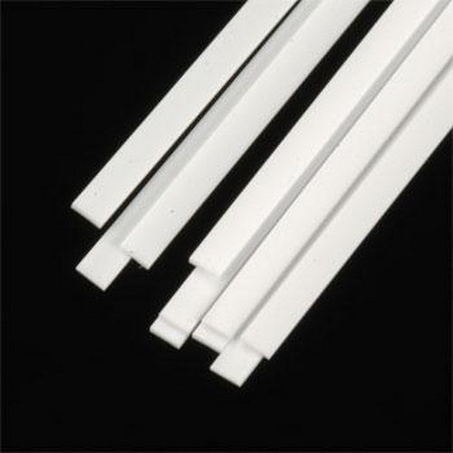 Plastruct 90725 0.100" x 10" x 0.020" Styrene Strip (Pack of 10)
