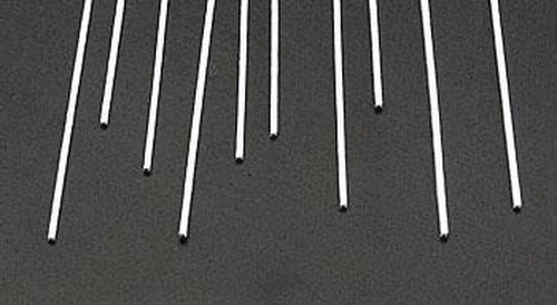 Plastruct 90730 0.030" x 10" x 0.030" Square Styrene Rod (Pack of 10)
