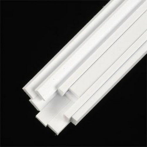 Plastruct 90737 5/32" x 10" x 0.030" Styrene Strip (Pack of 10)