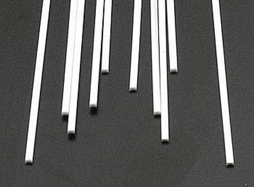 Plastruct 90743 0.060" x 10" x 0.040" Styrene Strip (Pack of 10)