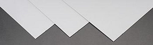 Plastruct 91004 7" x .040" x 12" ABS Sheet (Pack of 3)