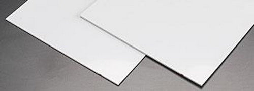 Plastruct 91005 7" x .060" x 12" ABS Sheet (Pack of 2)
