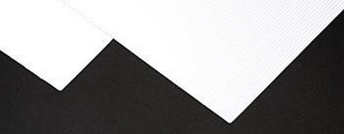 Plastruct 91509 HO 12" x .020" x 7" Corrugated Siding Sheet (Pack of 2)