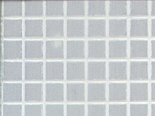 Plastruct 91543 12" x 5/64" x 7" Square Tile Sheet (Pack of 2)