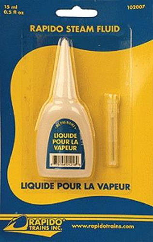 Rapido Trains 102007 Steam Fluid for Steam Generator Cars 1/2oz 15ml