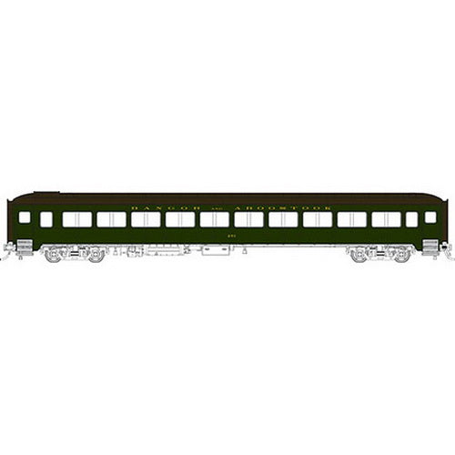 Rapido Trains 109061 HO Bangor & Aroostook PS Osgood-Bradley 10-Window CoachNo #