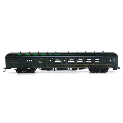 Roundhouse 85309 HO RTR 85' Pullman Palace Combine,CB&Q/Minneapolis
