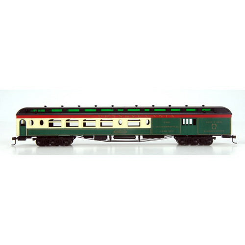Roundhouse 85311 HO RTR 85' Pullman Palace Combine, PRR/Yellow Kid
