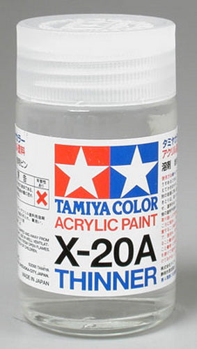 Tamiya 81030 Acrylic/Poly Thinner - 40 ml. Bottle