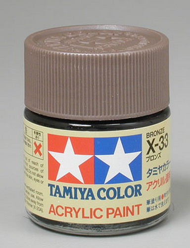 Tamiya 81033 Acrylic Bronze X-33 Paint