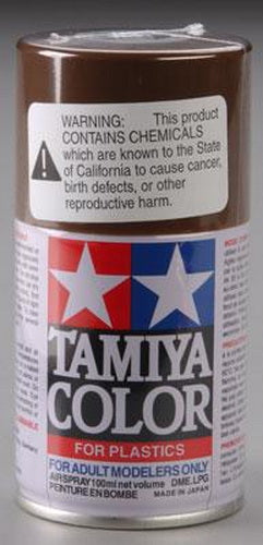 Tamiya 85001 TS-1 Red Brown 100 ml Spray Paint Can