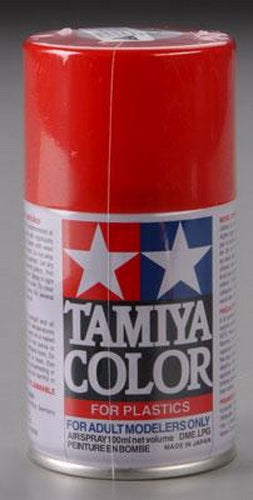 Tamiya 85049 TS-49 Bright Red 100 ml Spray Paint Can