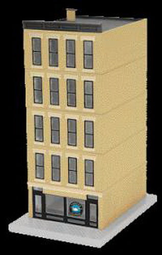 MTH 30-90381 O Gauge Yankee Clipper Hotel 5-Story w/Blinking Sign