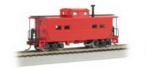 Bachmann 16806 HO Unlettered Red Northeast Steel Caboose