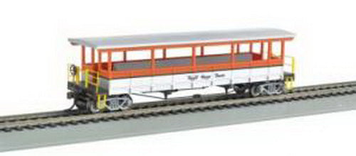 Bachmann 17435 HO Royal Gorge Scenic Railroad Open-Sided Excursion Car w/Seats