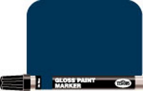 Testors 2511 Dark Blue Gloss Enamel Marker - 1/3 fl. oz.