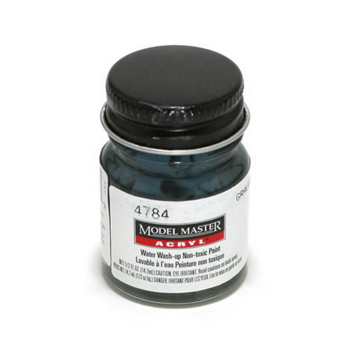 Testors 4784 Graugrun RLM 74 Semi - Gloss Acrylic Paint - 1/2 oz. Bottle