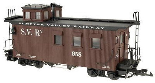 USA Trains R12021 G Scale Sumpter Valley Caboose #958 (Metal Wheels)