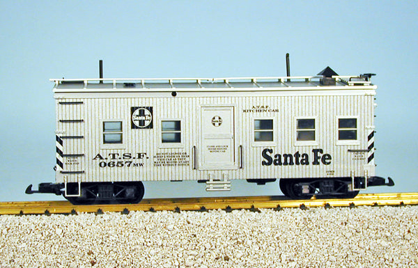 USA Trains 1845 G Atchison, Topeka & Santa Fe Kitchen Car #0657