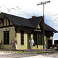 Walthers 933-2707 O Scale Built-Up Golden Valley Depot