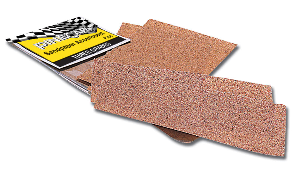 PineCar P380 Sandpaper Assortment (Set of 6)