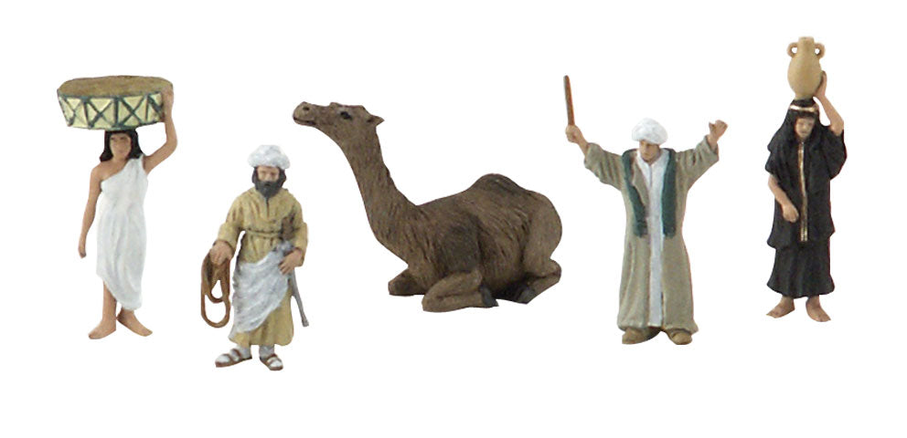 Woodland Scenics SP4341 Scene-A-Rama Egyptian Culture Figures (Set of 5)