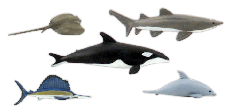 Woodland Scenics SP4347 Scene-A-Rama Marine Life Figures (Set of 5)