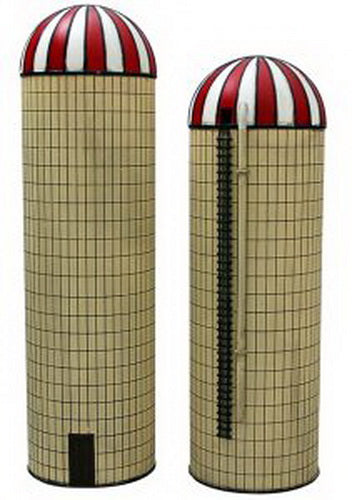 Imex 6318 N Large and Small Farm Silos (Set of 2)
