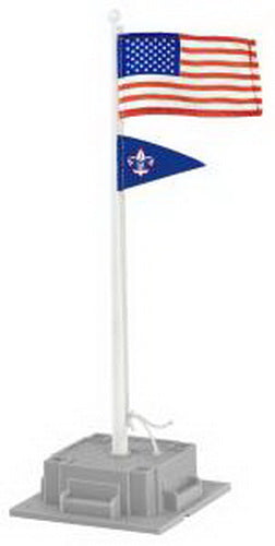 Lionel 6-37948 O Boy Scouts of America Flagpole w/ Lights