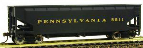 Model Power 2214 HO Pennsylvania 40' Metal Quad Hopper #5911