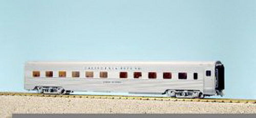USA Trains 31014 G "California Zephyr" Corrugated Aluminum Sleeper Lighted #1