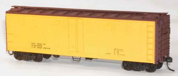 Accurail 8395 Data/Yellow HO Kit 40' Steel Reefer