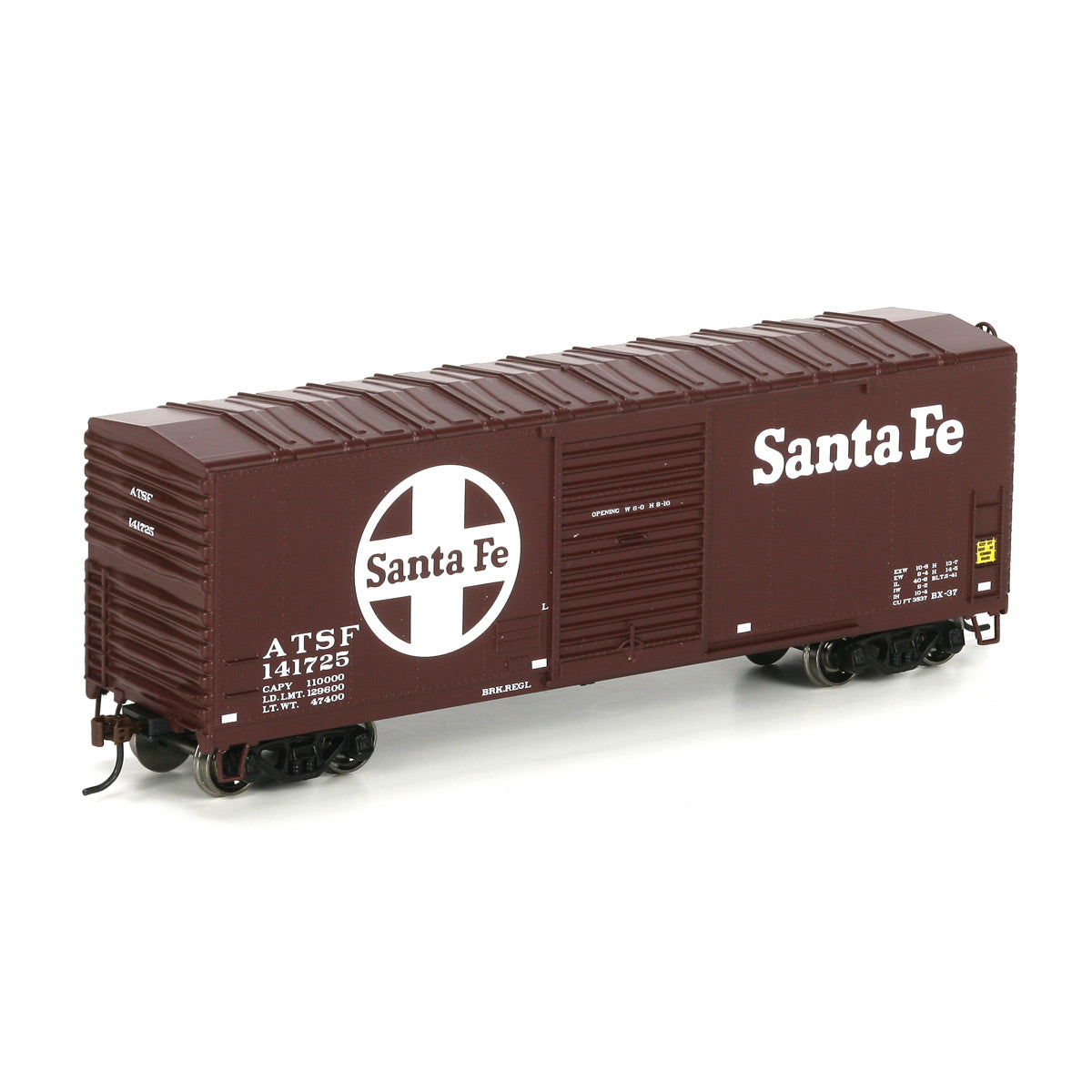 Athearn 73424 Santa Fe 40' Modernized Boxcar #141725