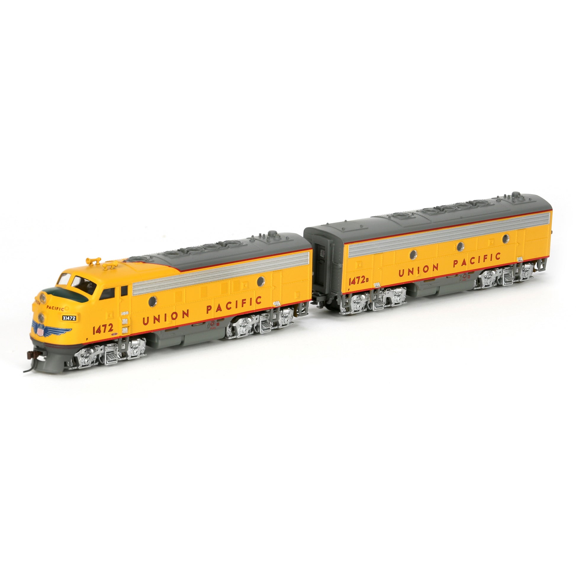 Athearn 80397 Union Pacific HO RTR F7 A/B Diesel Locomotive #1472/1472B