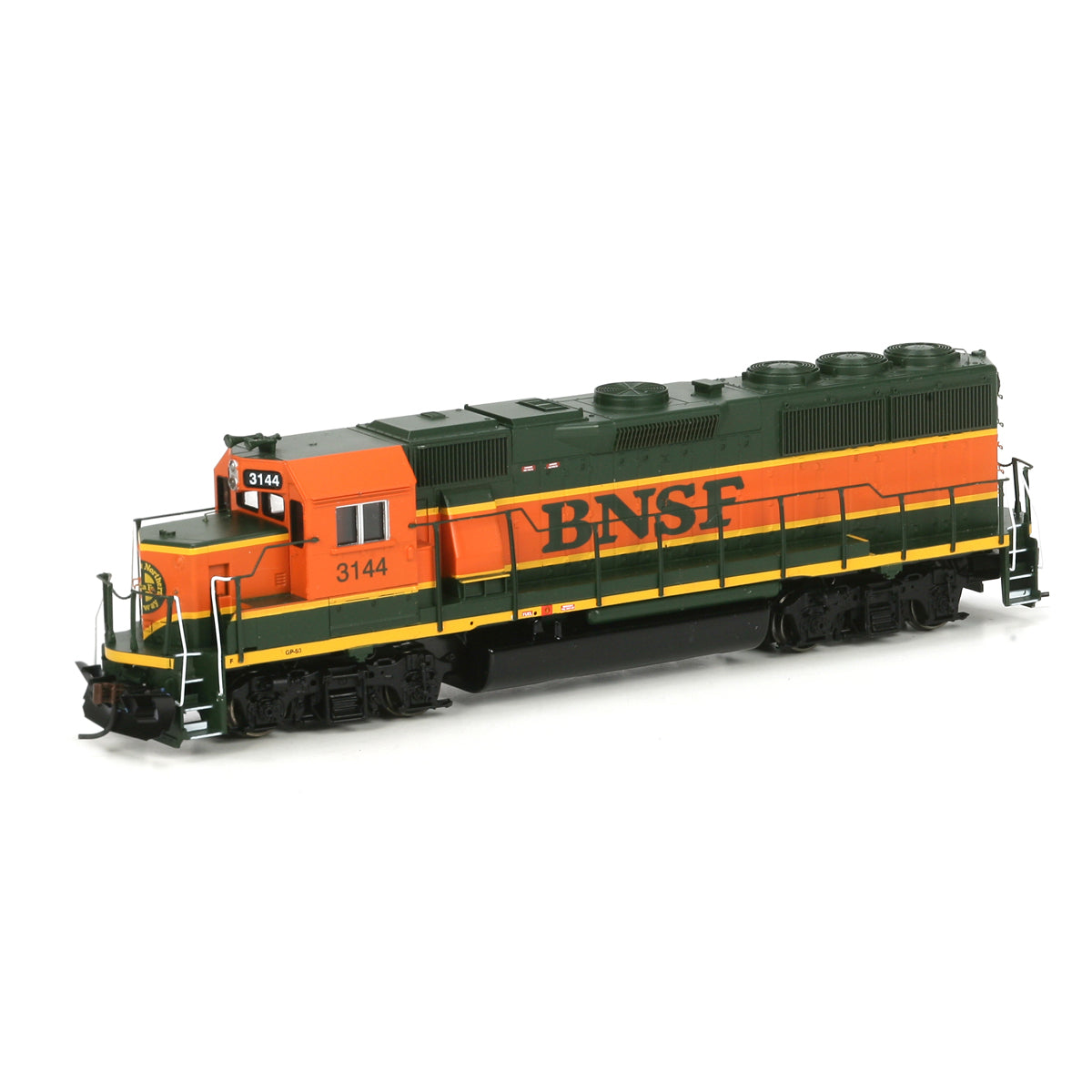 Athearn 77877 HO Scale BNSF (Heritage I) Powered Diesel GP50 #3144