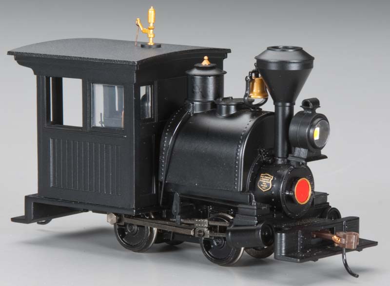 Bachmann 28098 On30 Painted & Unlettered 0-4-0 Porter w/ Vertical Cab Panel