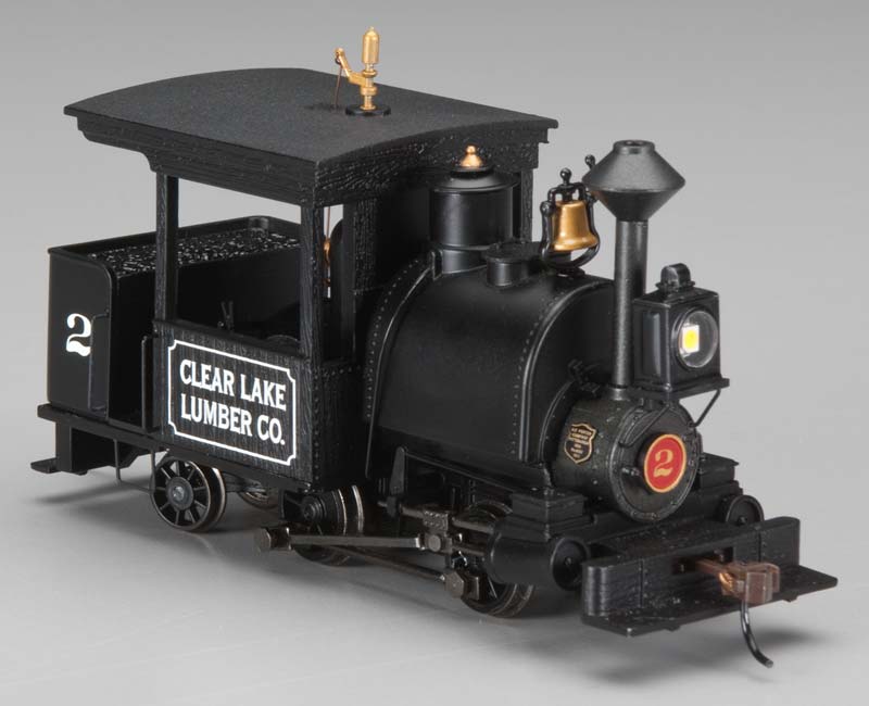 Bachmann 28205 On30 Clear Lake Lumber 0-4-2 Porter Steam Loco #2 w/Sound & DCC