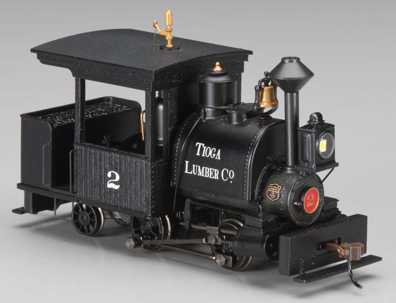 Bachmann 28259 On30 Tioga Lumber Co. 0-4-2 Porter w/DCC Steam Locomotive #2