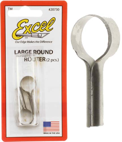 Excel 20730 Large Round Carving Router (Pack of 2)