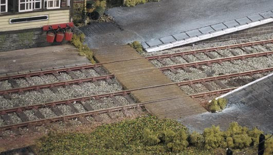 Ratio 456 HO and OO Scale Station Barrow Crossing Plastic