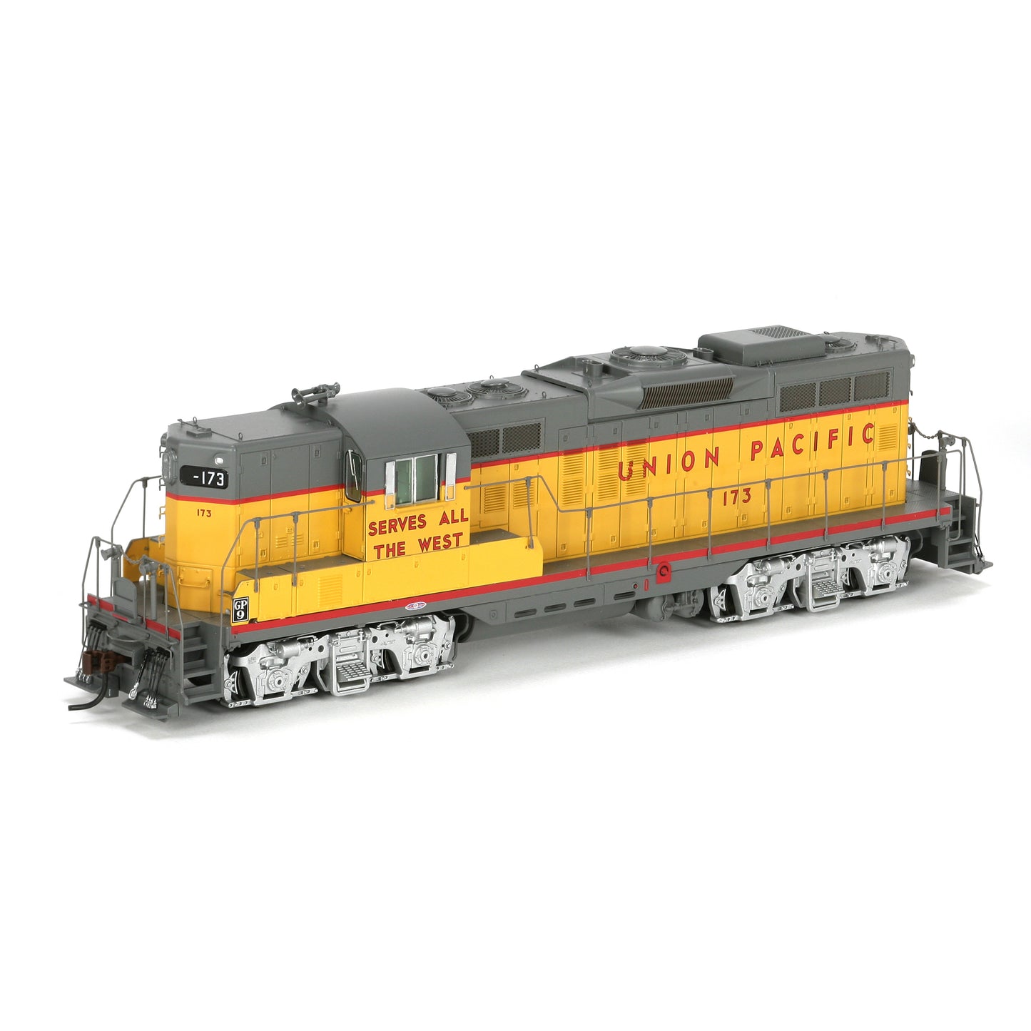 Athearn G62425 HO Scale Union Pacific GP9 Diesel Locomotive #173