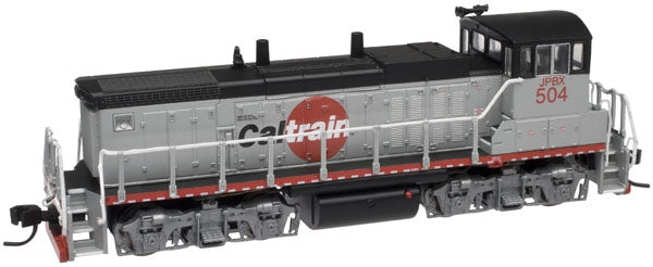 Atlas 52305 N Scale CalTrain MP-15DC Switcher Diesel #504