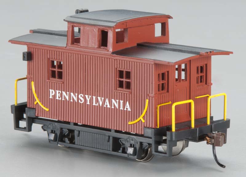 Bachmann 18414 HO Pennsylvania Wood 4-Wheel Bobber Caboose