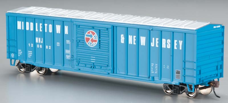 Bachmann 19603 HO Middletown and New Jersey ACF 50.5' Outside Braced Box Car