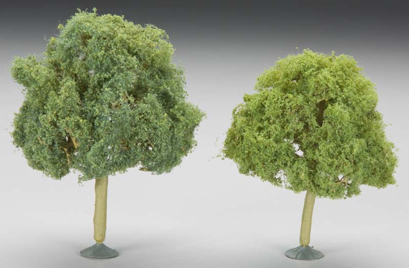 Bachmann 32213 Scene Scapes 4.5"-5" Oak Trees (Set of 2)