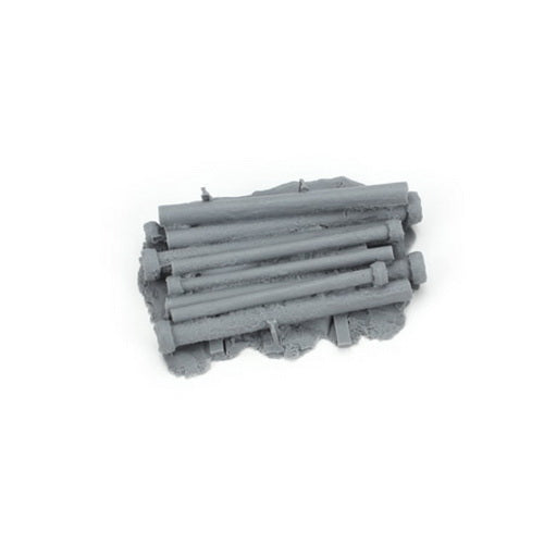 Bar Mills 00209 HO Rusted Sewer Pipe Stack Unpainted Kit