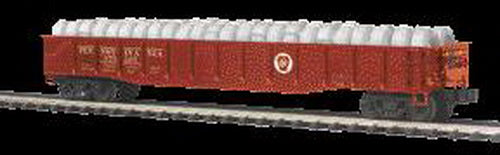 MTH 20-98814 O Gauge Pennsylvania Gondola w/Coiled Wire Load #371212