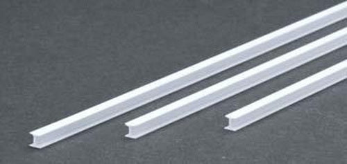 Evergreen Scale Models 285 .156" x 14" Polystyrene H-Columns (Pack of 3)