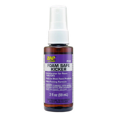 Pacer Glue PT28 Zap StyroFoam Safe Kicker - 2 oz. Spray Bottle